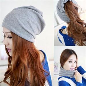5 Colors Cotton Women Beanies Caps Spring Women Beanie Hat For Women Caps 3 Way To