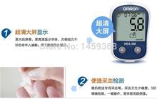 Omron home blood glucose meter HEA 230 instrument to measure blood sugar  Bare metal excluding