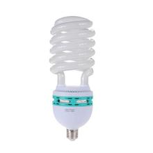 New Tricolor 150W 5500K E27 Energy Saving CFL Daylight Photo Video Studio Lamp Bulb 220V for