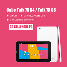 Cube U51GT C4 Talk 7XS 7X 7X C4 7X C8 MTK8382 Octa Core Android 4.2 7 inch IPS Phone Call Tablet PC WCDMA GPS Bluetooth FM