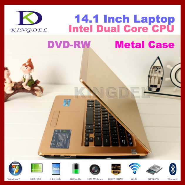 14 laptop notebook computers with DVD RW 2GB RAM 500GB HDD Intel Atom N2600 Dual Core