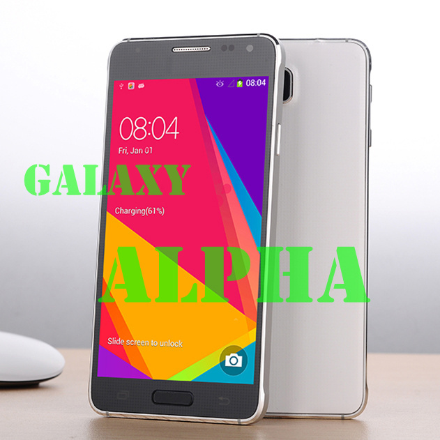 DHL Free new best 1 1 Galaxy Alpha phone G850 4 7 2GB Ram1280 720 Metal