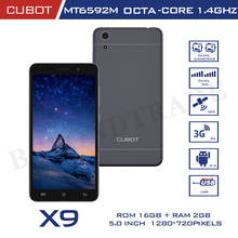 Brand Cubot X9 MTK6592 Octa Core Smartphone Android 2G RAM 16G ROM 5 0 IPS Screen