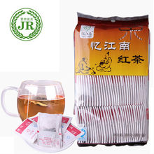 100Pcs Assam Black Tea Leaf Oolong Tea Black 200g Warm Stomach Handbag Easy Take China Reducing Weight Grain Product Bag AAAAA