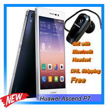4G Huawei Ascend P7-L00 5.0” Android 4.4 Smartphone 16GB+2GB Kirin 910T Quad Core 1.8GHz FDD-LTE&WCDMA&GSM DHL Shipping Free
