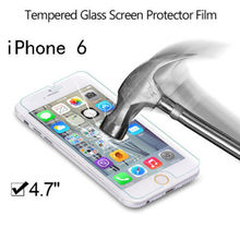 Wholesale factory price High Quality ultrathin 0.26mm 2.5D Premium Tempered Glass Screen Protector for iphone 6 Protective Film