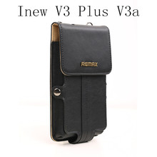 new Universal Original Remax Leather Case for Inew V3 Plus V3a Phone MTK6592 Octa Core 5