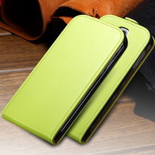 S4 Mini Korean Genuine Leather Sleeve For Samsung Galaxy S4 Mini Cover Magnetic Chip Vertical Flip Mobile Phone Cases