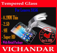 0.2mm tempered glass screen protector de pantalla Lcd cover guard film projector For Lenovo S856,mobile protective film to phone