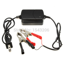 Car ATV 12V/1.2A Portable Multi-mode Battery Charger Tender Black Car Truck Motorcycle Smart Compact Battery Truck Maintainer