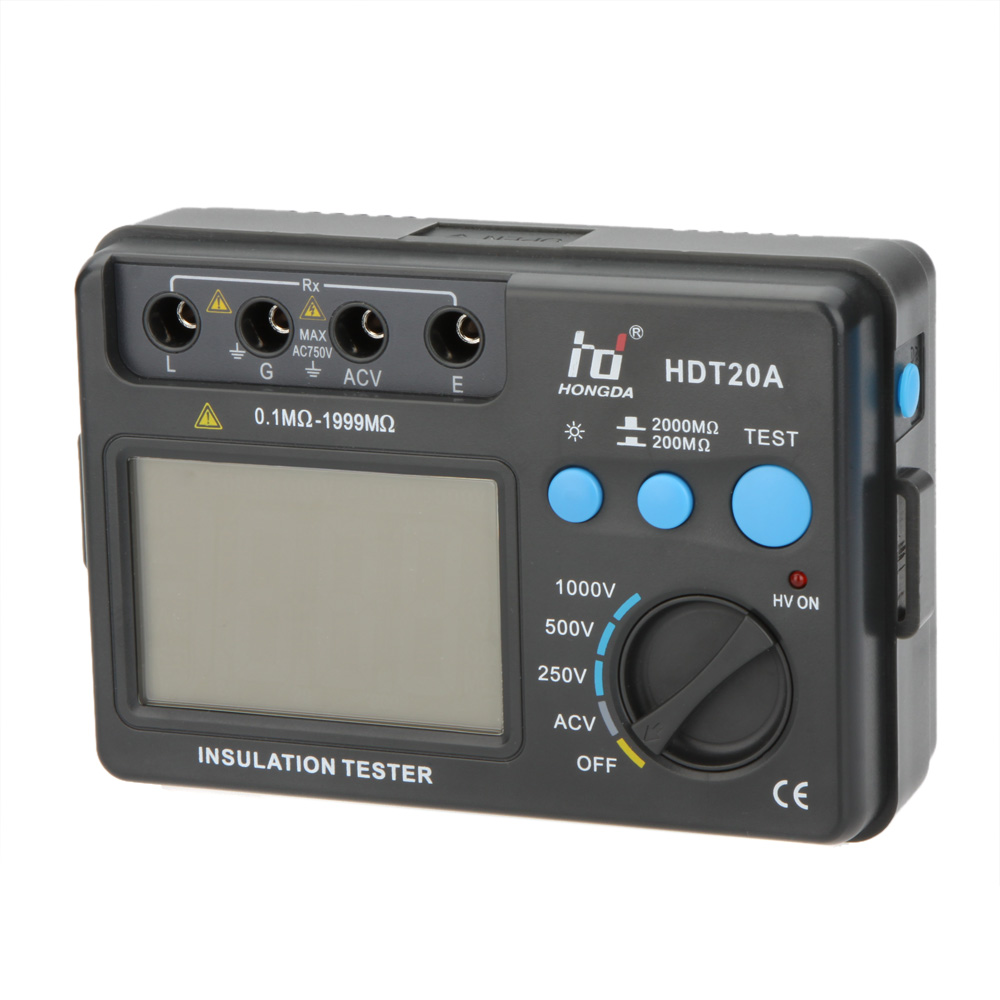 Купить профессиональные hd hdt20a insluation сопротивление тестера метр ...