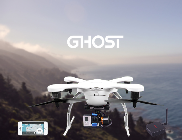 DHL freeshipping Ghost Quadcopter Drone RC Helicopter GPS RTF Spy Aerial Vision HD Camera with Smart
