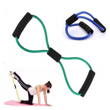 Resistance Exercise Elastic Band Tube Weight Control Fitness Equipment For Yoga Free shippingFree Shipping