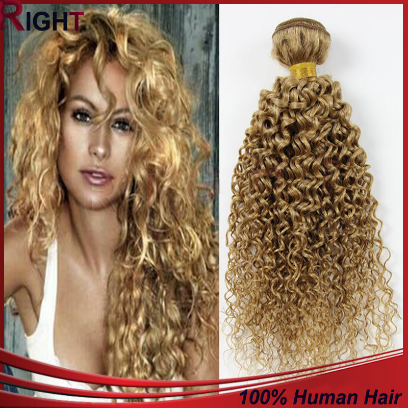 Curly Blonde Hair Extensions 65