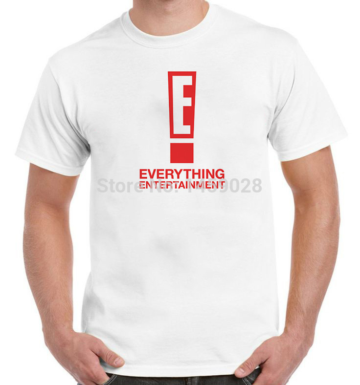 Entertainment Logo e Entertainment Television Logo t Shirt t Shirt