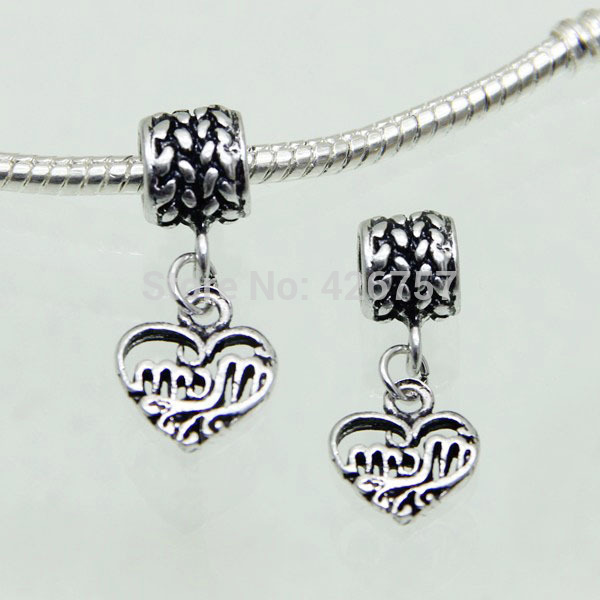 2015 Fashion charm European Beads 1 pcs Fit Pandora Bracelet necklace Jewelry Accessories