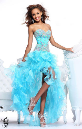 ... Cheap-High-Quality-Blue-Pink-Champagne-High-Low-Prom-Dresses-2015