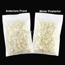 2 Packs Dental Materials Mixed Model Temporary Crown Tooth Veneers Front Molar Posterior Teeth Whitening Dentist