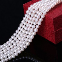 Sell well fashion Ms Korean crystal necklace jewelry gift 10MM big pearl necklace 4 6 8MM