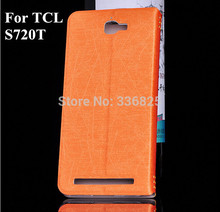 5.5 inch TCL S720 phone case for TCL s720t Octa Core Phone leather cover colours protector bracket case