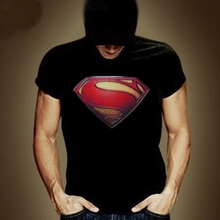 3D t shirt Men Superman t shirt 3d T shirts Short sleeve 100% Cotton casual Tshirt Men clothes slim fit 2015 Hot hip hop t shirt