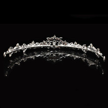 2015 HOT Elegant Sparkly Crystal Rhinestone Crown Tiara Wedding Prom Bride s Headband wedding headband CQ0516