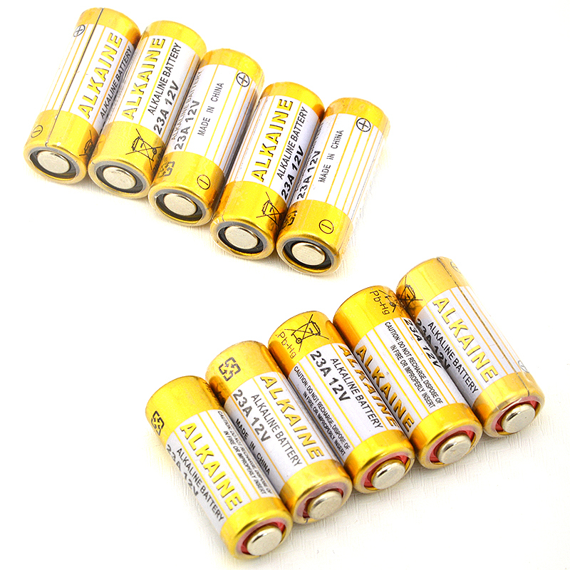 Купить 12V 23a щелочная батарейка a23 gp23a-23 rv08 lrv08 e23a v23ga ...