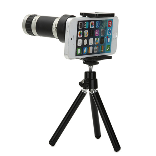 8X Universal Zoom Lens Mobile Phone Telescope Camera With Tripod Hold For LG G2 G3 F60