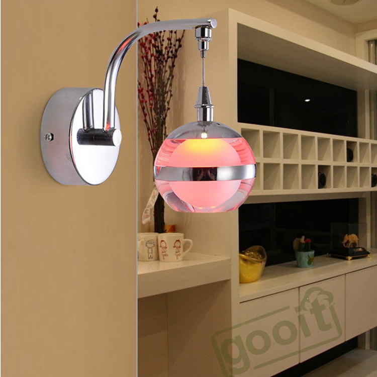 led single head apple shape acrylic wall lamp for indoor hotel bedroom - Wall Light Fixtures For Bedroom led single head apple shape acrylic wall lamp for indoor hotel bedroom - Wall Light Fixtures For Bedroom