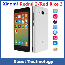 Original Xiaomi Redmi 2 mobilePhone Red Rice 2 4G LTE Dual SIM MSM8916 Quad Core 4.7″ HD IPS 1280*720p 8GB ROM 8MP MIUI 6