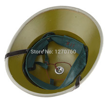 VIETNAM WAR ARMY HAT NVA VIETCONG VC PITH HELMET GRAY 33662