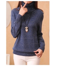 New Fashion Thick Warm Winter Dress Pullover Sweaters Primer Shirt Sweater Hedging Jersey Mujer Women