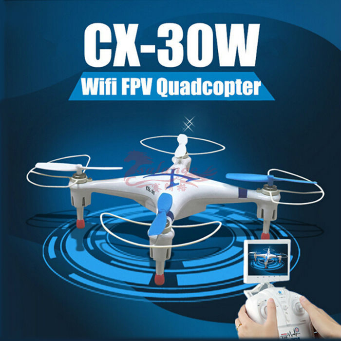New Free Shipping FPV CX 30W WiFi Quadcopter Wifi Phone Control Helicopter 2 4G 6 Axis