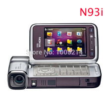 Refurbished N93i Original Unlocked Nokia N93i cell phone WIFI 3G refurbished phones Russian keyboard support Free shipping