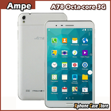 Original Ampe A78 Octa-core 3G 2GB/16GB 7.0” IPS Capacitive Android 4.2 3G/2G Phone Call Tablet PC MTK6592 Octa Core 1.7GHz OTG