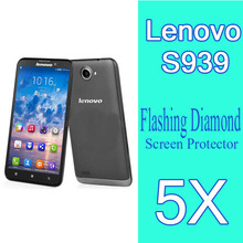 5pcs/lot Original Lenovo S930 Smartphone Quad Core 6.0″inch HD Clear Glossy Protective Film For Lenovo s930 Screen Protector
