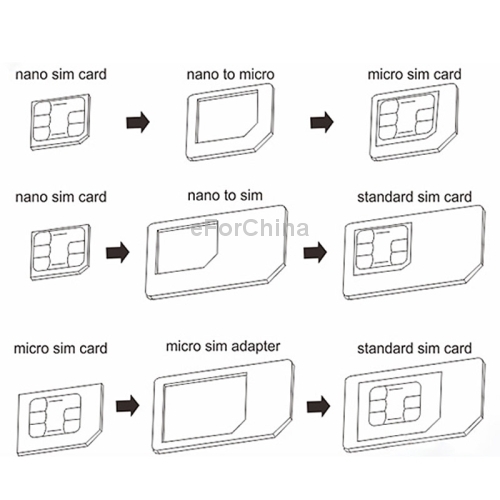 Купить Нано сим-карты адаптеры + микро sim + Стандер sim карты SIM ...