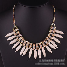 2015 New Design High Quality Colorful Vintage Jewelry Woman s Statement Chokers Necklace Necklaces Pendants Christmas