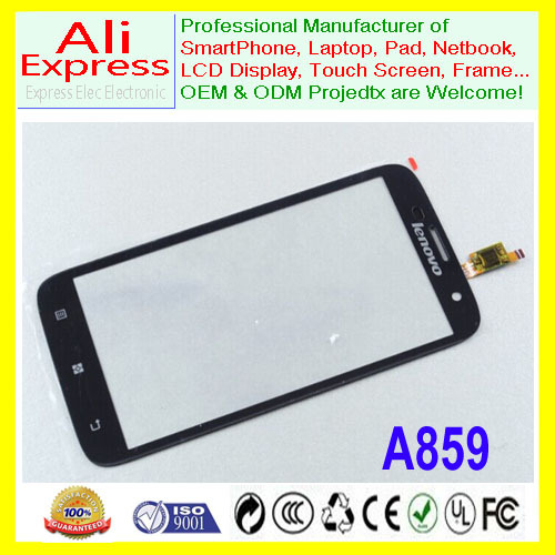 For Lenovo A859 Touch Screen Digitizer Glass Lens White NEW mobile smart phone handwriting screen Repair