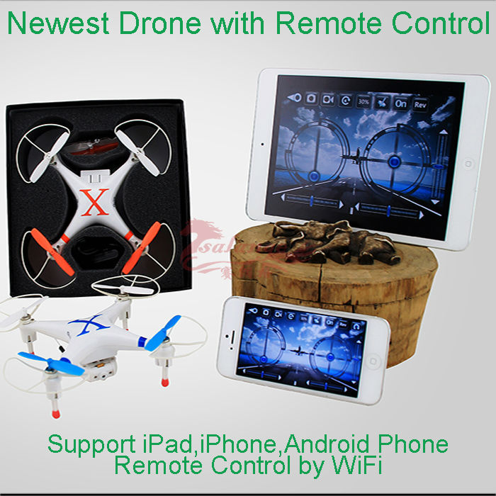 Free Shipping Tablet PC Control Quad copter by WiFi For iPhone Control Drone Original CX30W WiFi