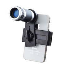 Universal 8X Mobile Phone Lens Smartphone Camera Telephoto Lenses Cell Phone Camera Telescope Lens for iPhone