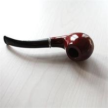 Compact Design 1x Durable Wooden Smoking Tobacco Pipe Adorable Cigarette Smoking Pipe