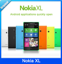 Original Nokia XL 4GB ROM Mobile Phone 5.0 inch Screen Dual SIM Dual-core 1.0GHz 3G WCDMA support WiFi GPS Free Shipping Gifts