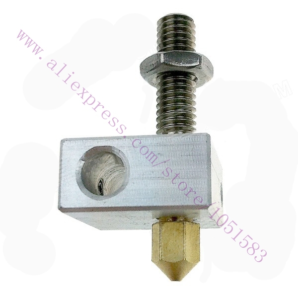 2sets Lot MK8 Extruder Hotend for 1 75mm Makerbot RepRap DIY 3D Printer 0 2 0