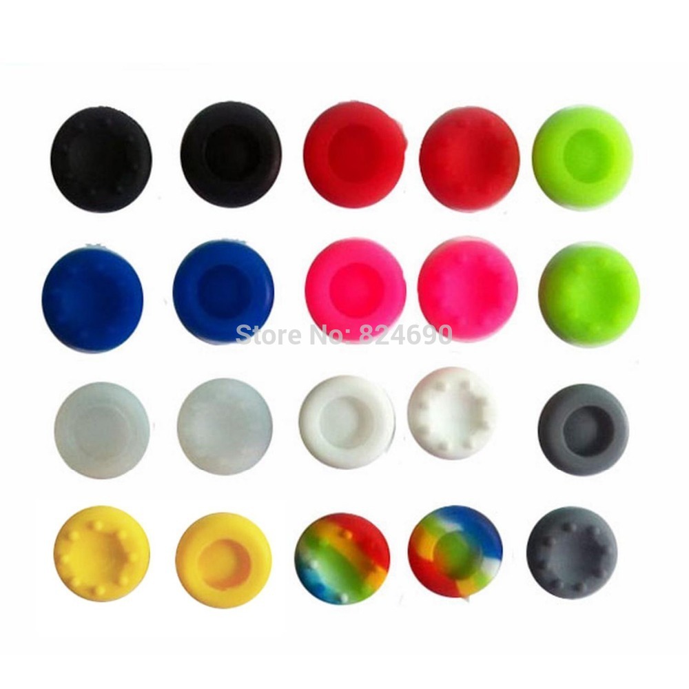 20 x Silicone Analog Controller Thumb Stick Grips Cap Cover For PS3 Xbox 360 Xbox One