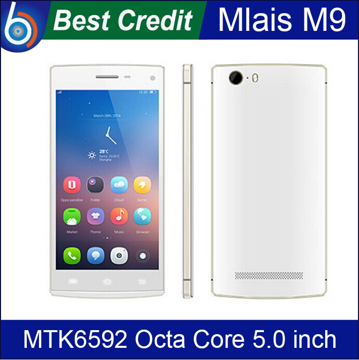 In Stock Original Mlais M9 MTK6592 Octa Core 5 0 inch 1GB RAM 8GB ROM WCDMA