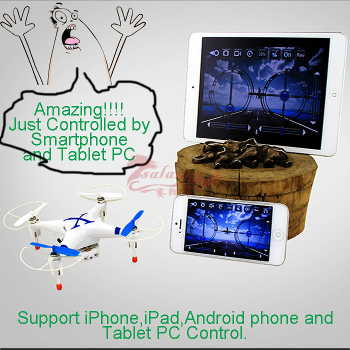 2015 Newest Android Tablet PC Control Quadcopter by WiFi Airplane Control Airplane Model Original CX30W wifi