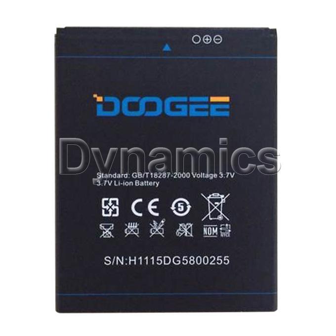 Original 2500mAh Rechargeable Battery for DOOGEE DG580 smartphone