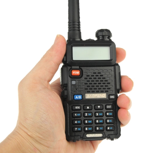 New Arrive BAOFENG UV 5R Professional Dual Band Transceiver FM Two Way Radio Walkie Talkie Transmitter