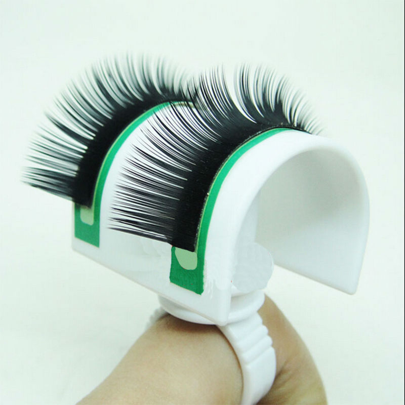 Fashion New Eyelash Extension Tools Professional U Shaped Lash Strip Pallet Ring Eyelash Stand Makeup Tools